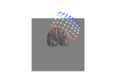 How to convert 3D electrode positions to a 2D image.