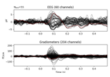 Interpolate bad channels for MEG/EEG channels