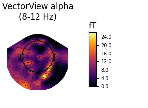 VectorView alpha (8-12 Hz), fT