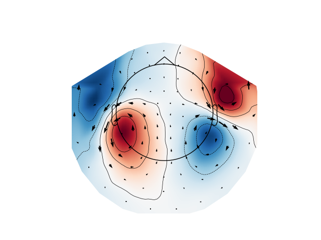 evoked arrowmap