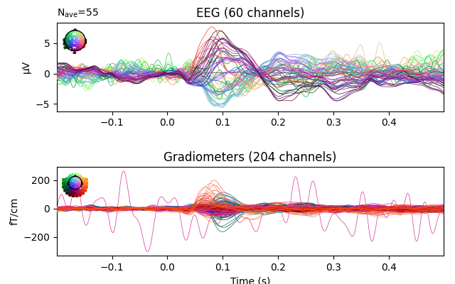 EEG (60 channels), Gradiometers (204 channels)