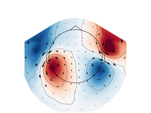 evoked arrowmap