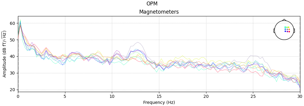 OPM, Magnetometers